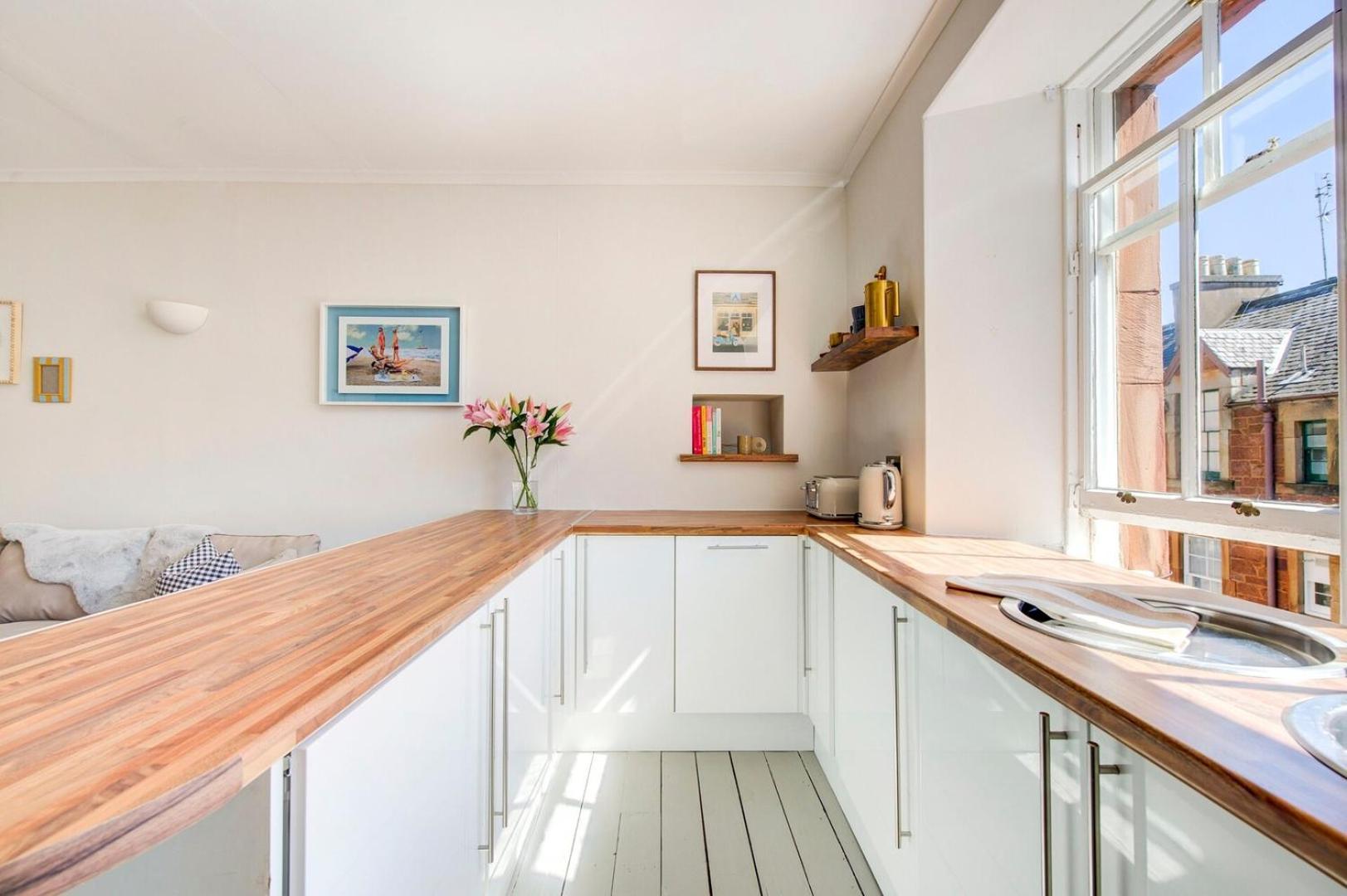 Stylish 1Bd Seaside Flat North Berwick Villa Exteriör bild